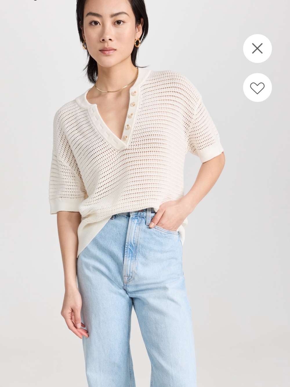 Varley Callie Knit Top